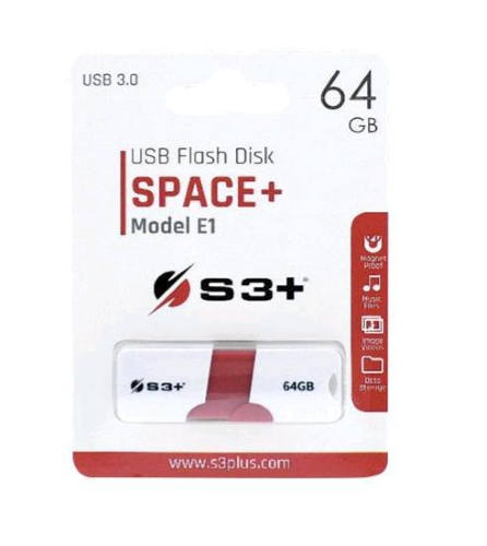 S3+ Pen Drive Space+ - Chiavetta USB - 64 GB - USB 3.0